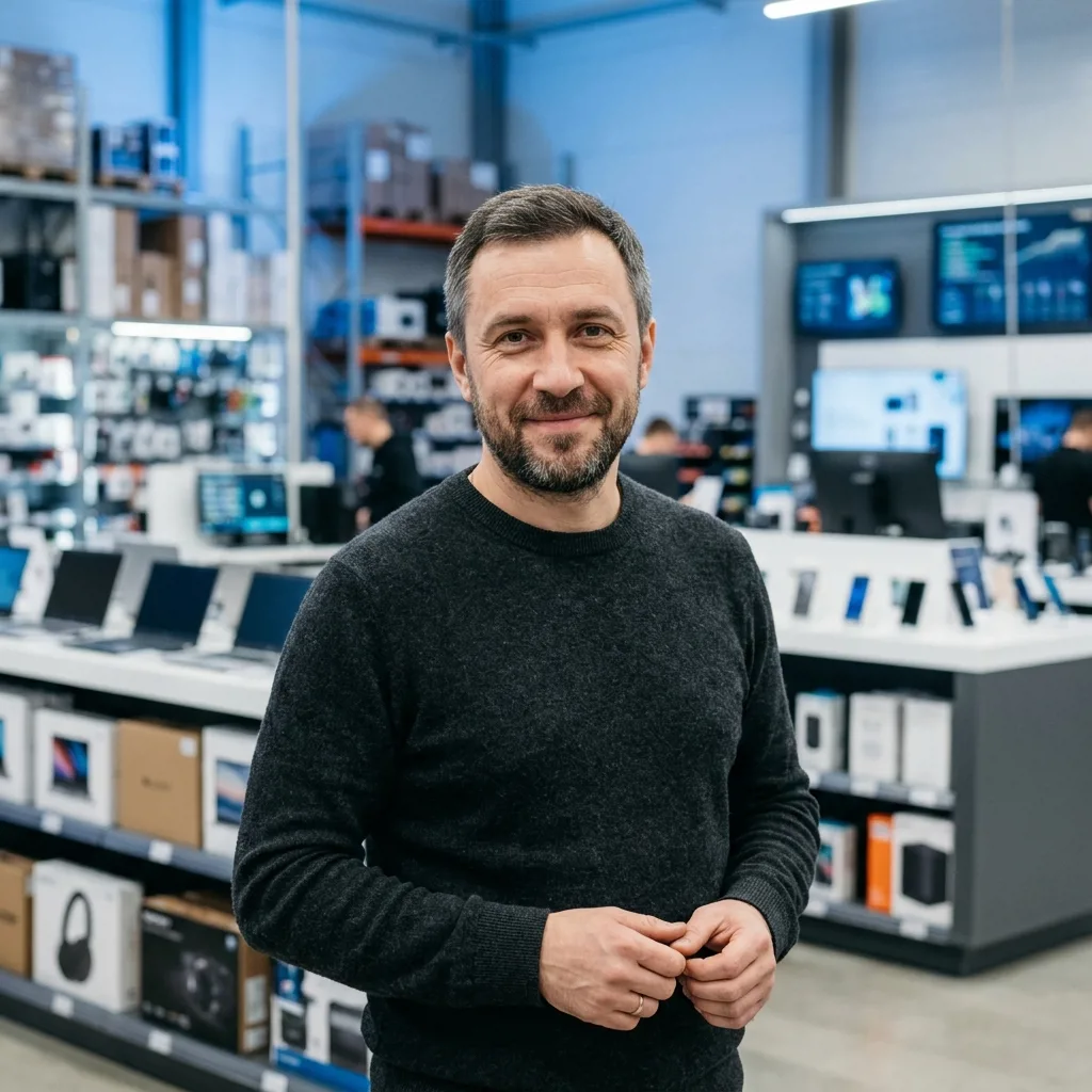 Дмитрий В., основатель магазина электроники